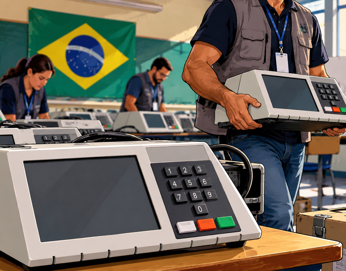 2º turno: votação corre dentro do esperado, com 900 urnas trocadas até o meio-dia